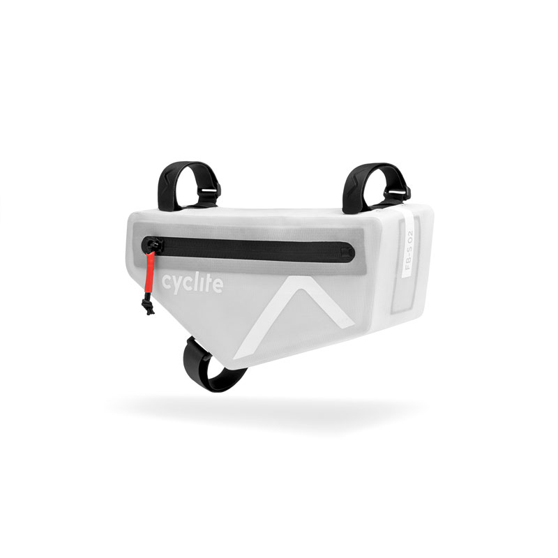 Cyclite Frame Bag SMALL lightgrey // 1,4 Liter