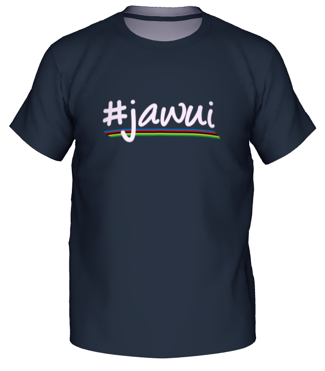 T-Shirt "jawui." - Colour navy blue