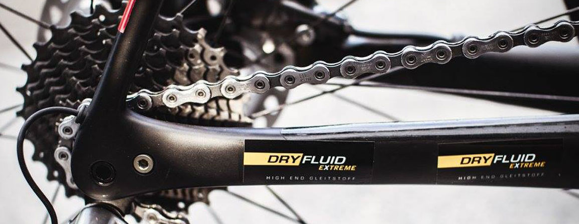 DryFluid Bike Kettenschmierung und Gleitstoff beim Race Across America und Race Around Austria