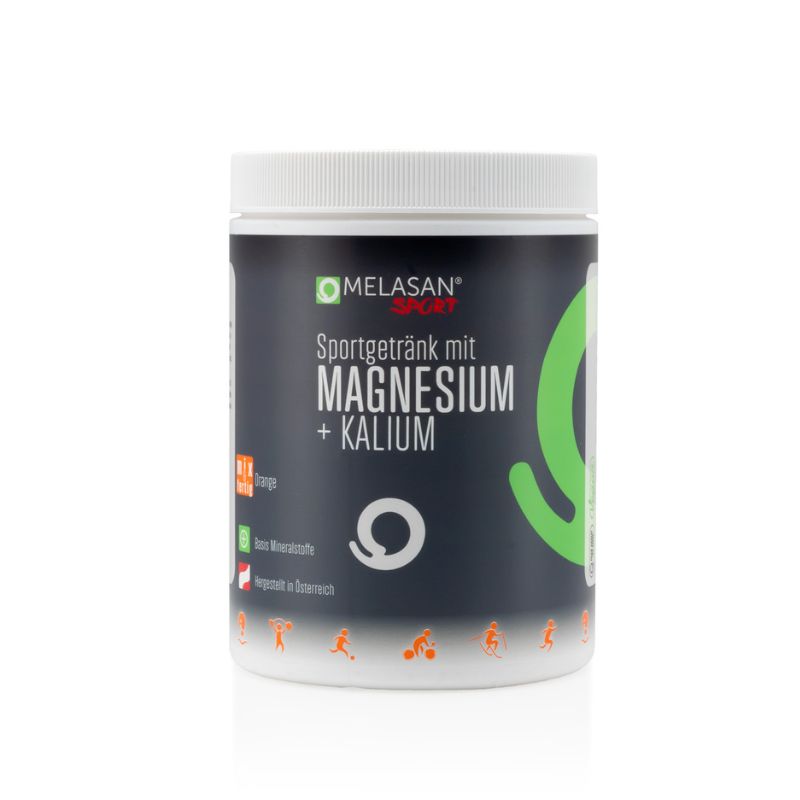 Melasan Sportgetränk Magnesium-Kalium ORANGE