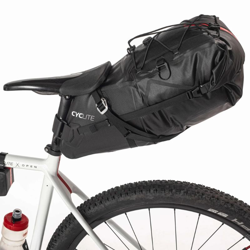 Cyclite Saddle Bag LARGE black // 12,9 Liter Cyclite Saddle Bag LARGE black // 12,9 Liter