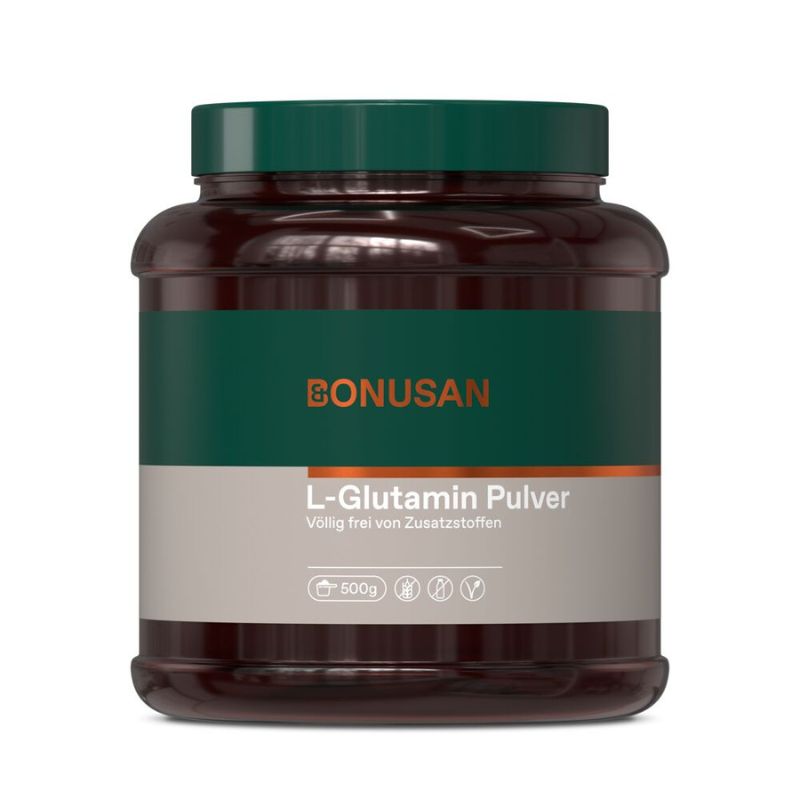 AKTUELL NEU! Bonusan „L-Glutamin Pulver 500g" 