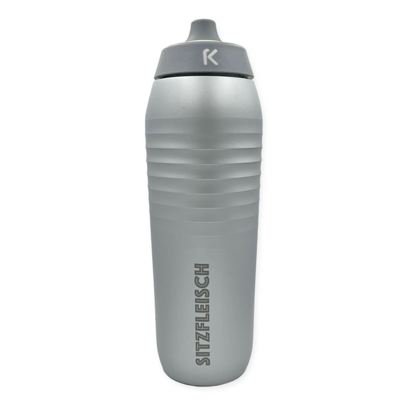 Sitzfleisch Trinkflasche - Limited Edition GRAVEL GREEN - Keego 