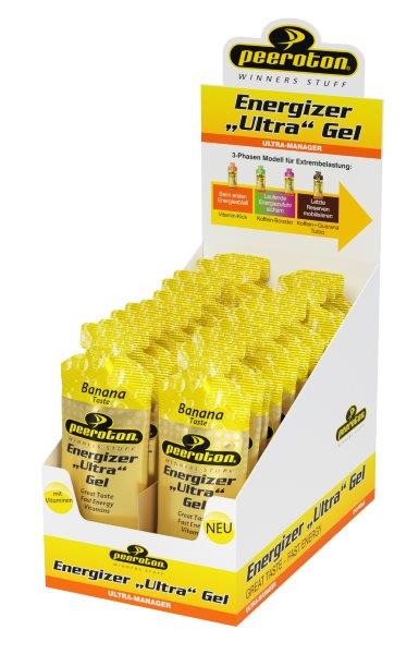 Peeroton ENERGIZER ULTRA Gel 40g Banane, 20+4 Gratis