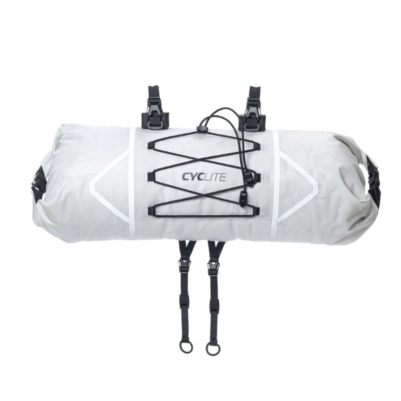 Cyclite Handle Bar Roll Bag lightgrey Cyclite Handle Bar Roll Bag lightgrey
