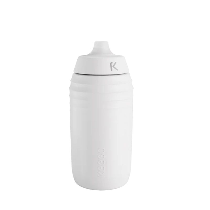 Keego Trinkflasche 500ml - Titanium White