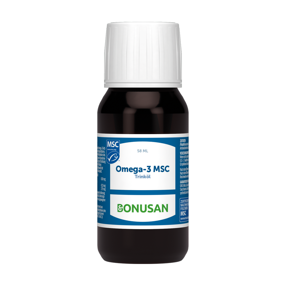 Bonusan „ Omega 3 MSC - Trinköl" - 58ml