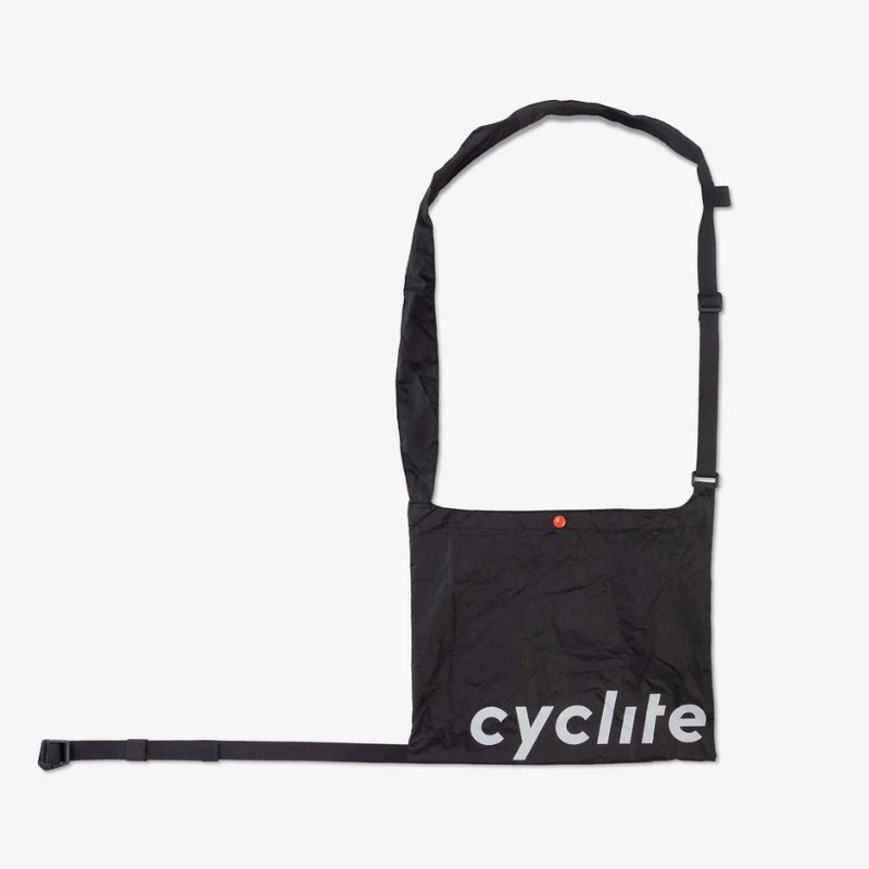 Cyclite Musette Umhängetasche 01 black // 5,1 Liter 