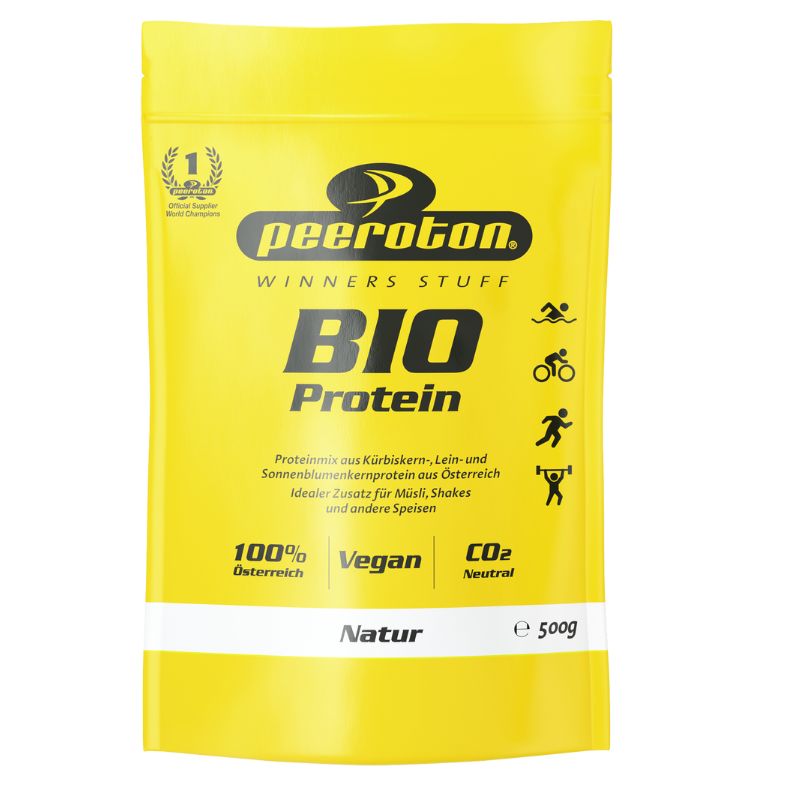 Peeroton BIO Vegan Protein Pulver 500g, Natur // Einführungspreis!