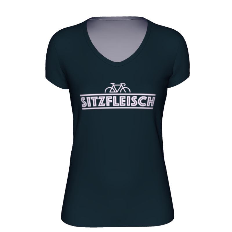 Damen-Shirt "Sitzfleisch" Limited Edition // Marina Blue