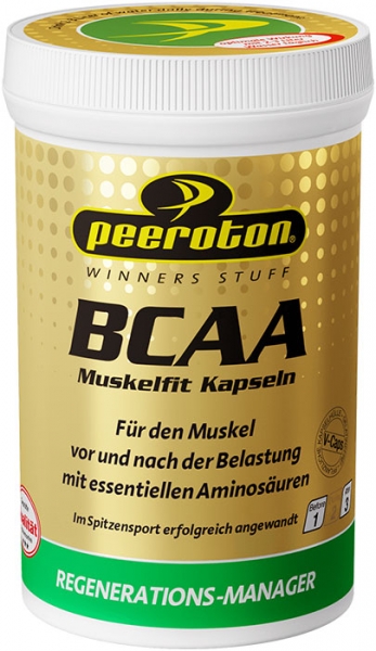 Peeroton BCAA Muskelfit, 190 Kapseln Peeroton BCAA Muskelfit, 190 Kapseln