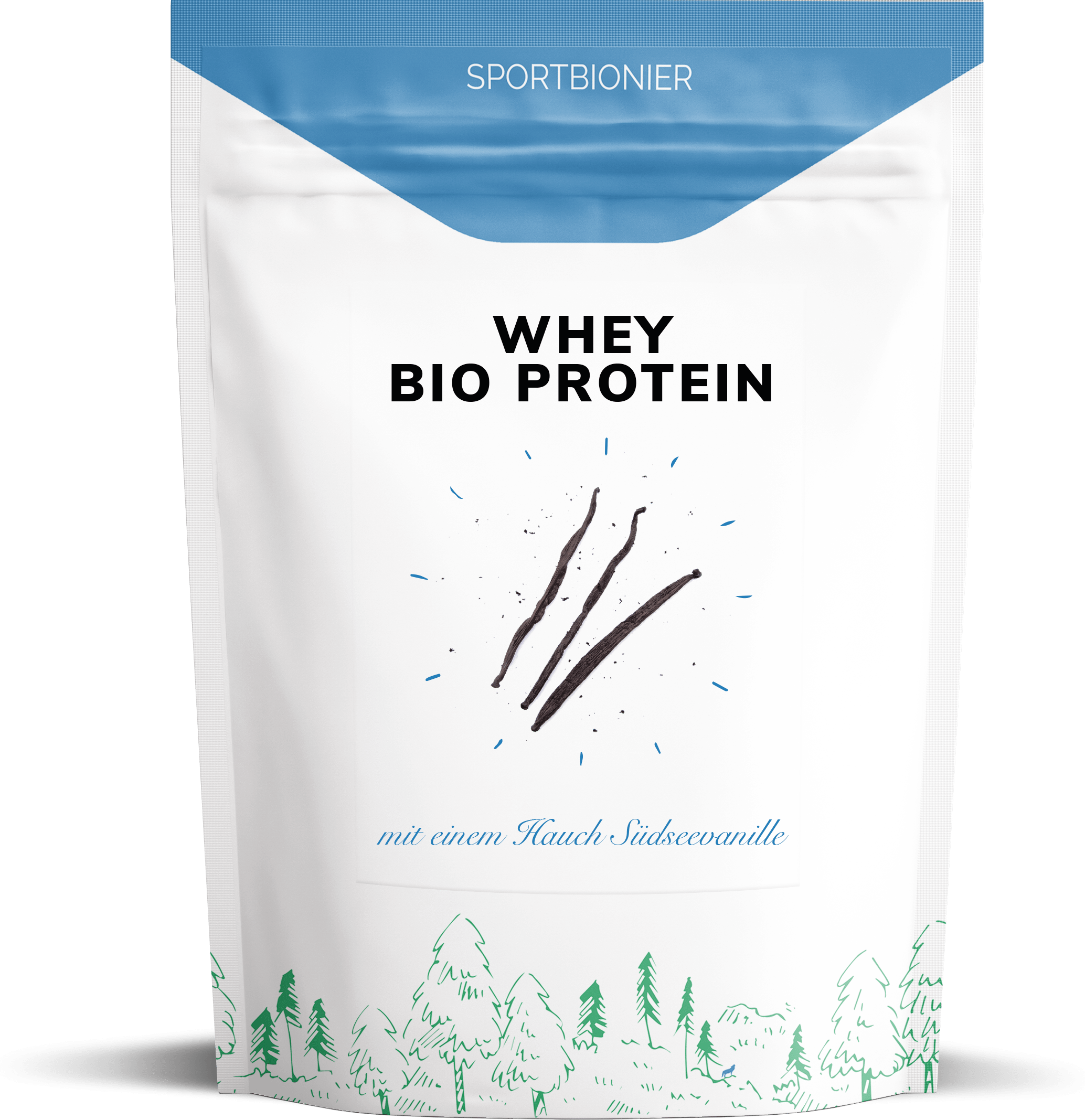 Sportbionier Bio Molkenprotein Südsee-Vanille 500g