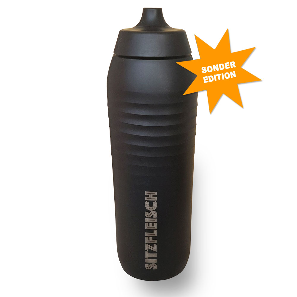 Sitzfleisch Trinkflasche - Limited Edition GRAVEL GREEN - Keego 