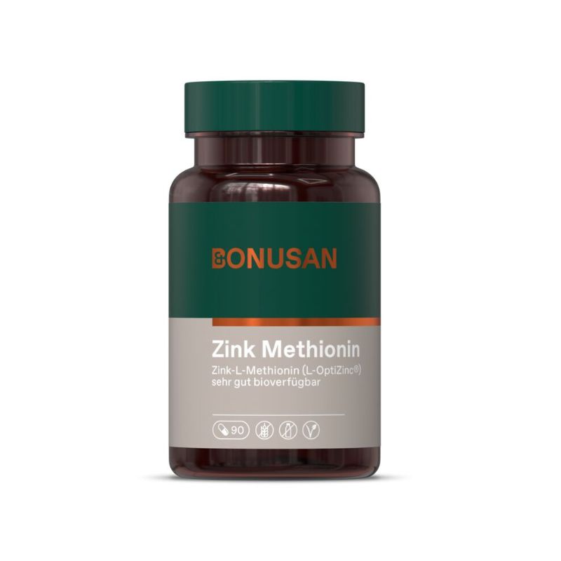 Bonusan „ Zink Methionin 15mg“ - 90 Kapseln  Bonusan „ Zink Methionin 15mg“ - 90 Kapseln