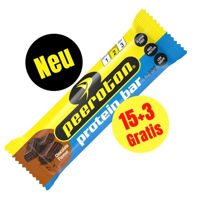 Peeroton PROTEIN Riegel Schokolade 40g, 15+3 Gratis