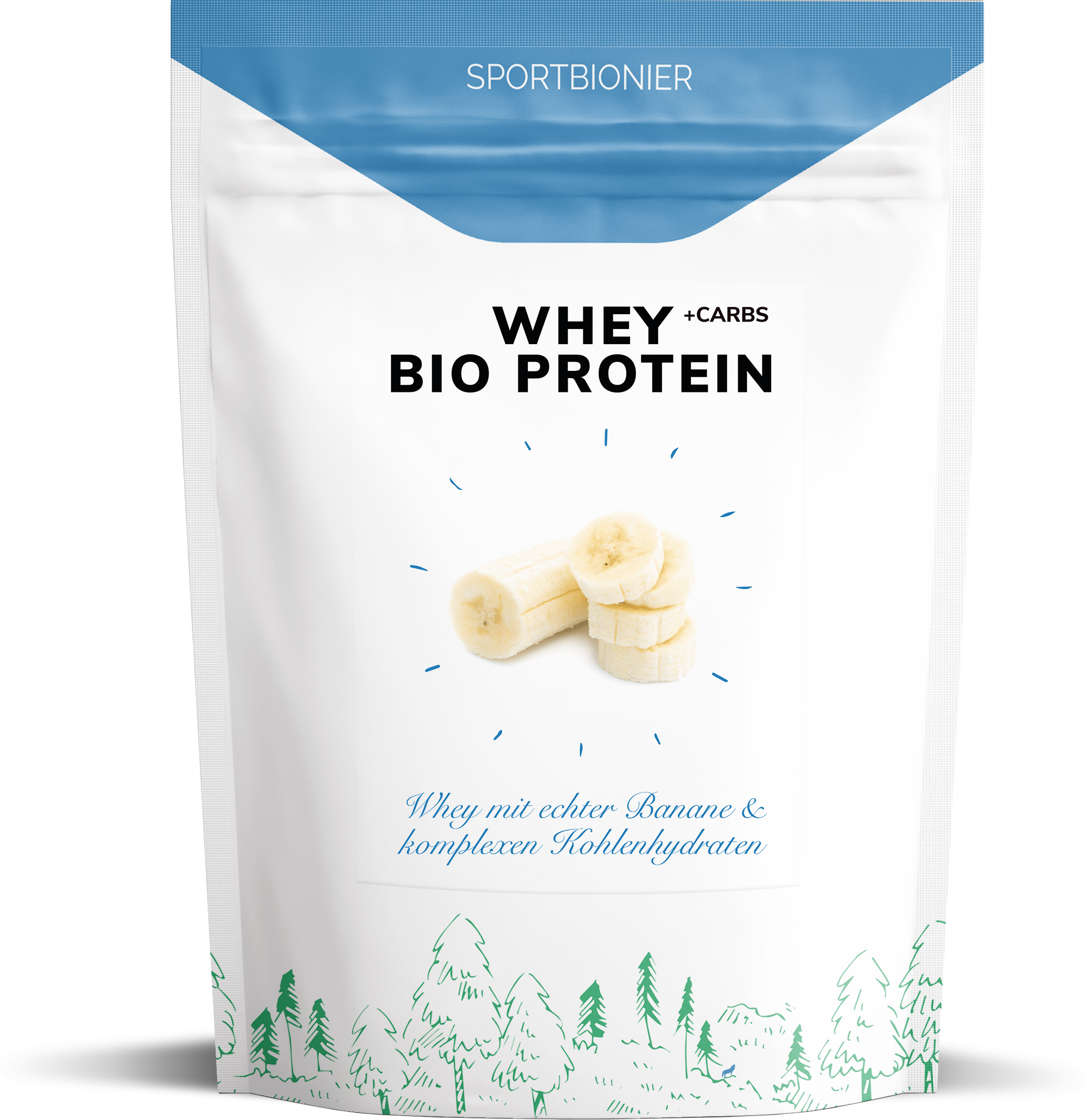 Sportbionier Bio Recovery Whey mit Banane MXT 500g