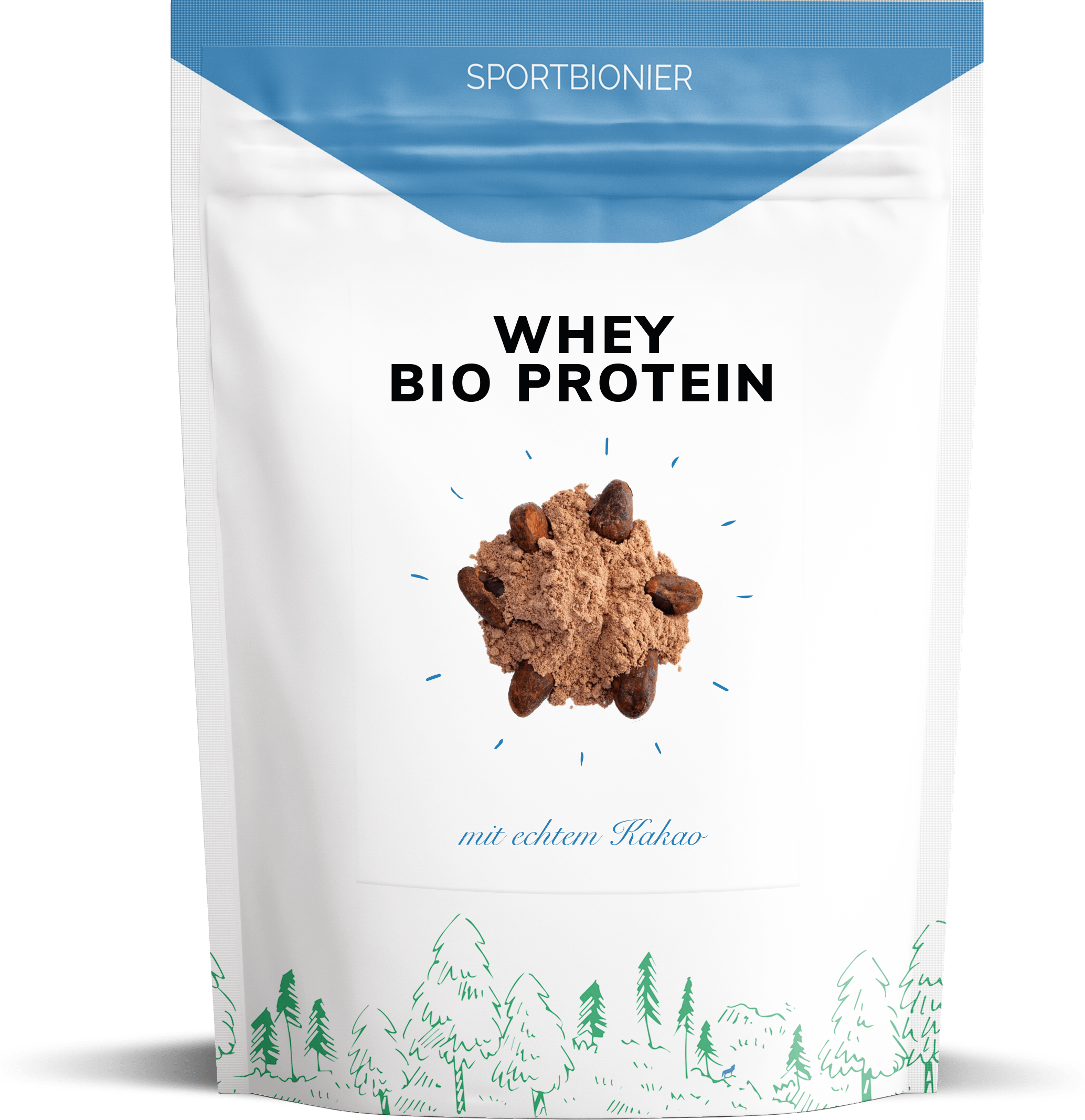 Sportbionier Bio Molkenprotein Kakao 500g