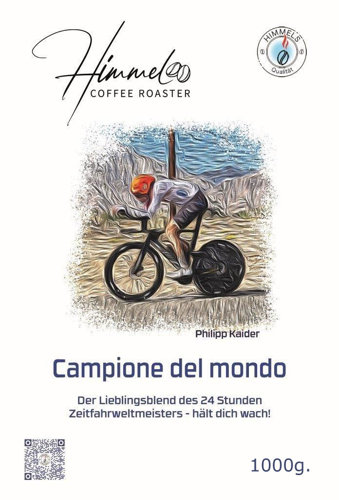 Weltmeisterkaffee "Campione del mondo", Ganze Bohne, 1000g Weltmeisterkaffee "Campione del mondo", Ganze Bohne, 1000g