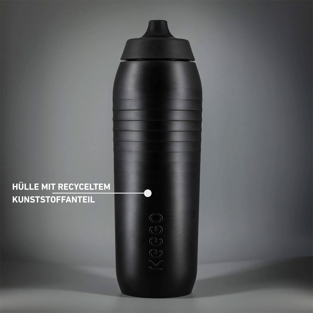 Sitzfleisch Trinkflasche - Limited Edition DARK MATTER - Keego