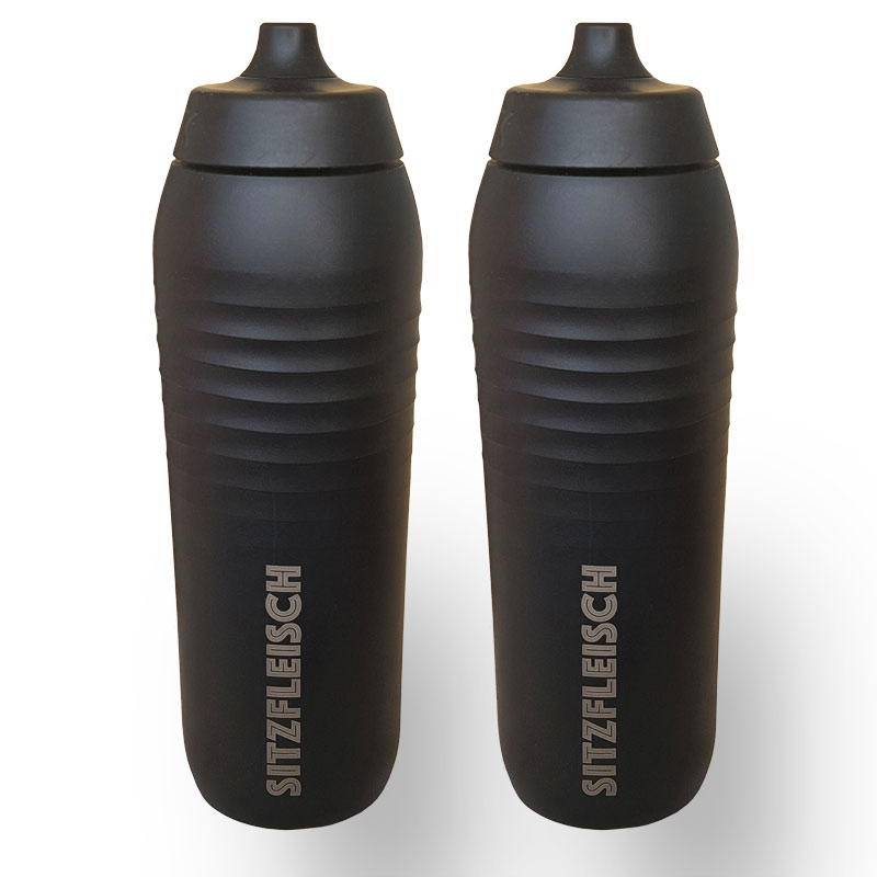 2er-SET // Sitzfleisch Trinkflasche - Limited Edition DARK MATTER - Keego 