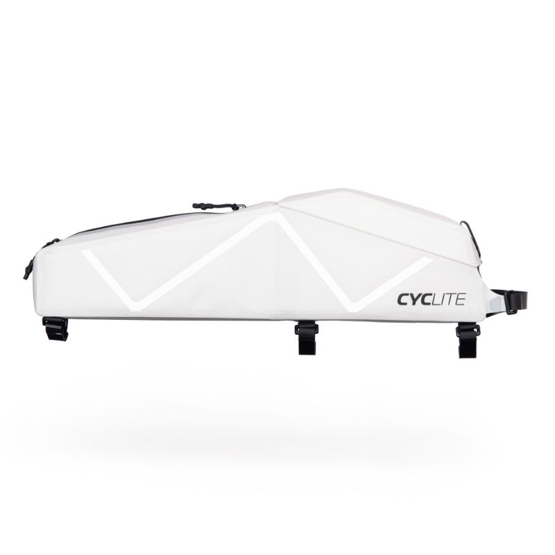 Cyclite Top Tube Bag LARGE Oberrohrtasche lightgrey // 2,2 Liter Cyclite Top Tube Bag LARGE Oberrohrtasche lightgrey // 2,2 Liter