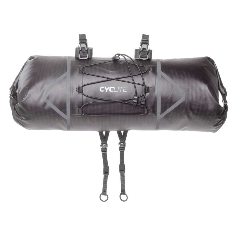Cyclite Handle Bar Roll Bag black Cyclite Handle Bar Roll Bag black