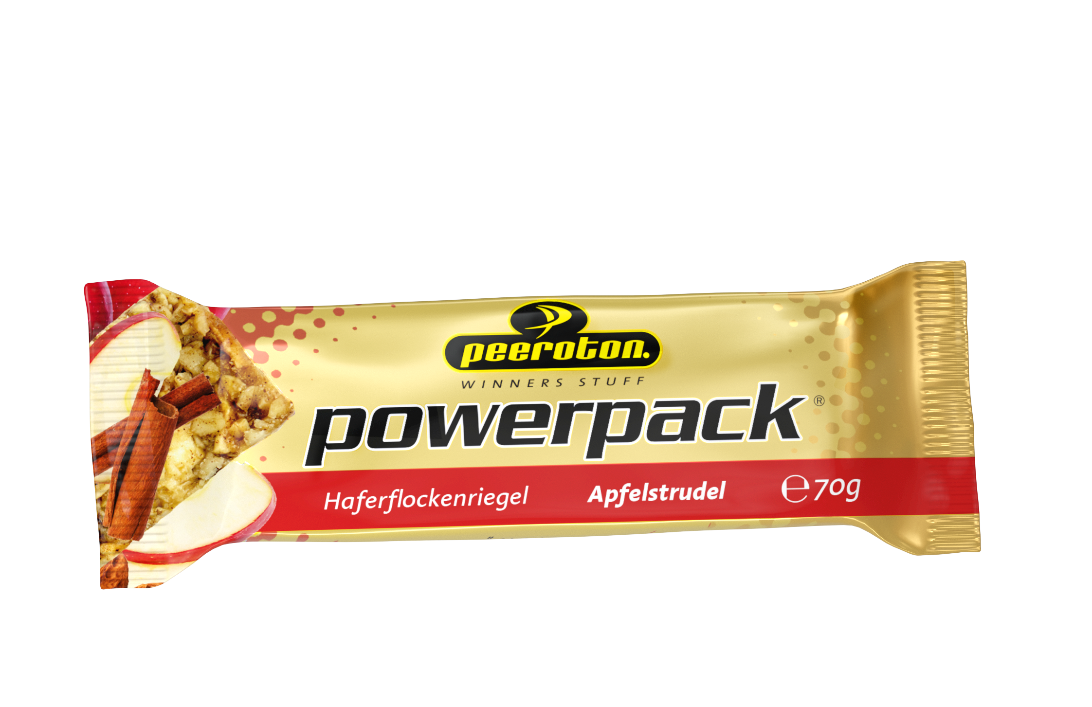 Peeroton POWERPACK Riegel 70g Apfelstrudel, 12 + 3 Gratis