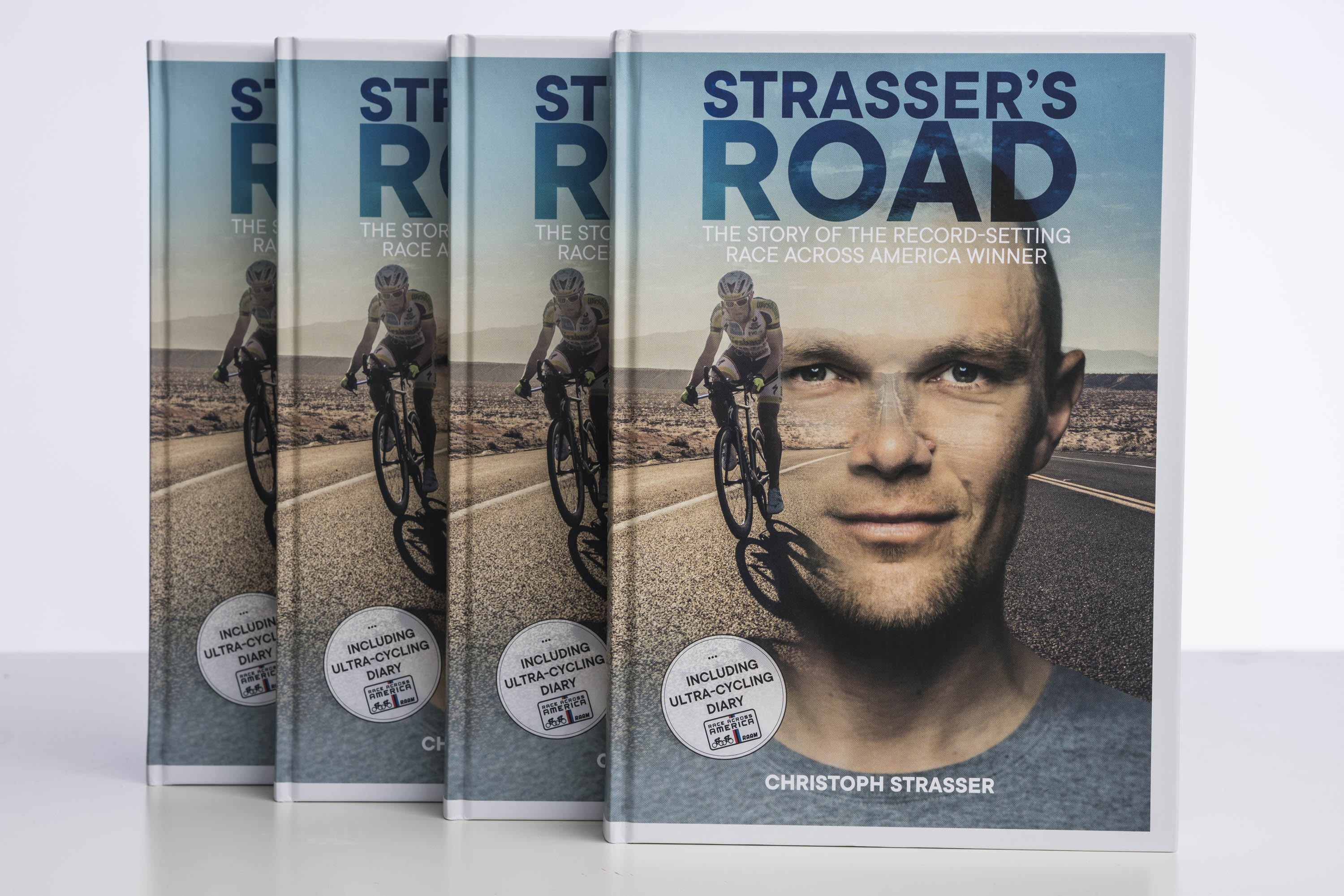  Book "Strasser's Road"  - written by Christoph Strasser // ENGLISH EDITION