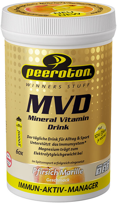 Peeroton MINERAL VITAMIN Drink Pfirsich-Marille 300g ( für 30 Liter Getränk) - Immun Aktiv Peeroton MINERAL VITAMIN Drink Pfirsich-Marille 300g ( für 30 Liter Getränk) - Immun Aktiv
