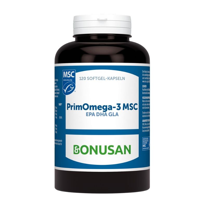 Bonusan „ Prim-Omega 3-MSC“ - 120 Kapseln 