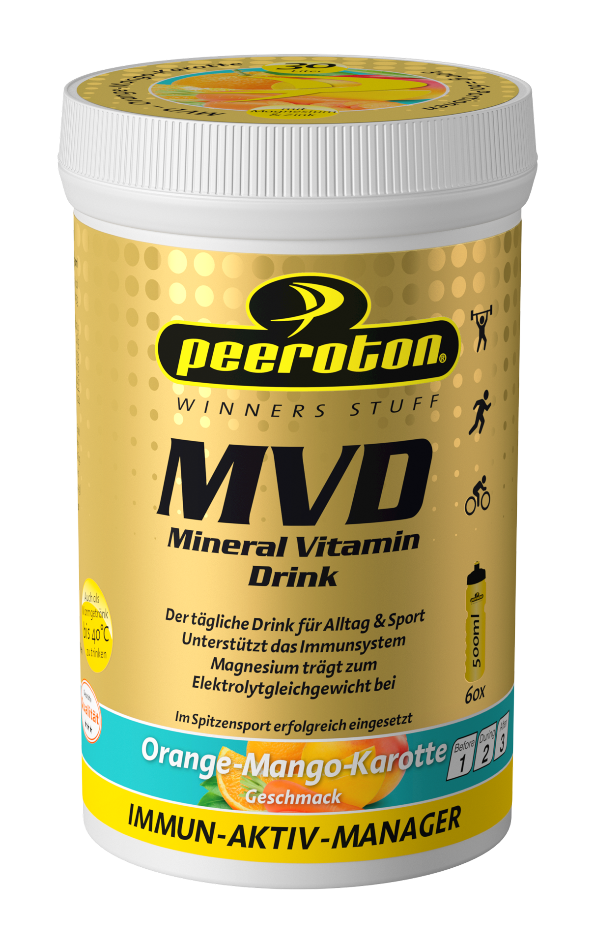 Peeroton MINERAL VITAMIN Drink Pfirsich-Marille 300g ( Fr 30 Liter