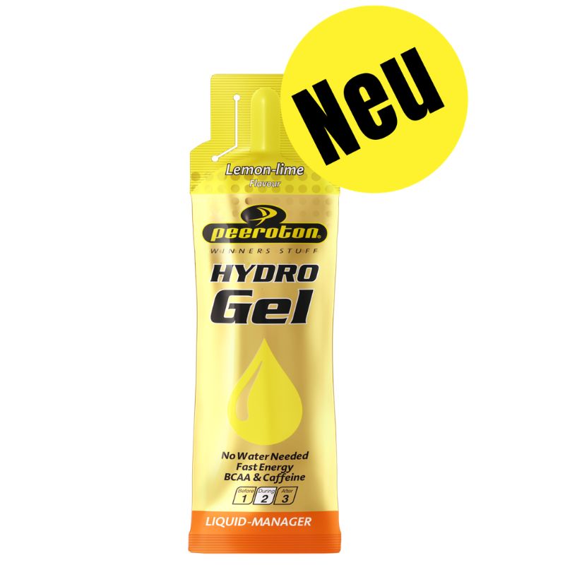 AKTUELL NEU! Peeroton HYDRO Gel 60ml Lemon-Lime (MIT Koffein), 20+4 Gratis