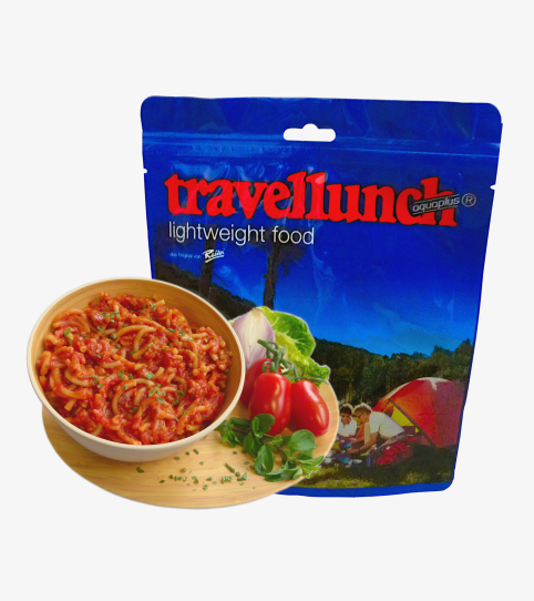 Travellunch - Lightweight Food // Vegane Bolognese mit Pasta 125g