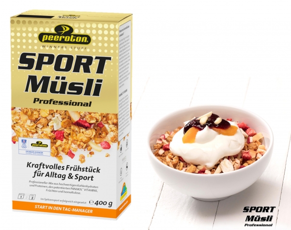 Peeroton Sport Müsli, 400g //  5+1 Gratis