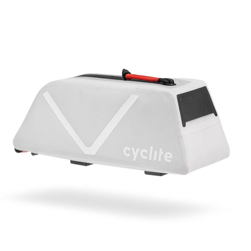Cyclite Top Tube Bag NANO Oberrohrtasche lightgrey // 0,6 Liter