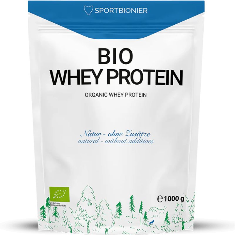 Sportbionier Bio Whey Protein Natur 1000g VORTEILSPACKUNG
