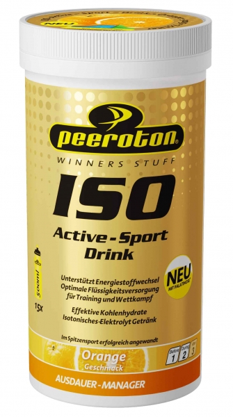 Peeroton ISO-ACTIVE Sportdrink 300g Orange // Ausdauer 