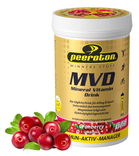 Peeroton MINERAL VITAMIN Drink Cranberry 300g ( für 30 Liter Getränk) - Immun Aktiv Peeroton MINERAL VITAMIN Drink Cranberry 300g ( für 30 Liter Getränk) - Immun Aktiv