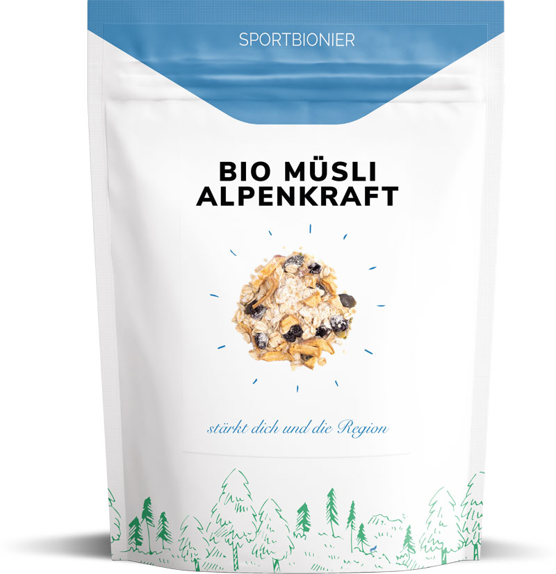 Sportbionier Bio Protein Müsli Alpenkraft 500g