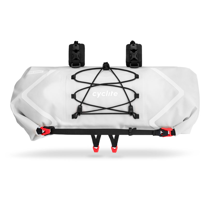 Cyclite Handle Bar Roll Bag lightgrey