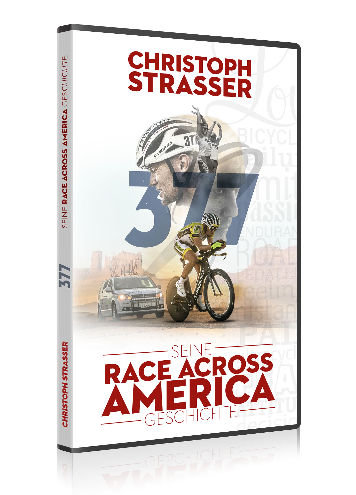 DVD "Christoph Strasser - 377 - Seine Race Across America Geschichte"