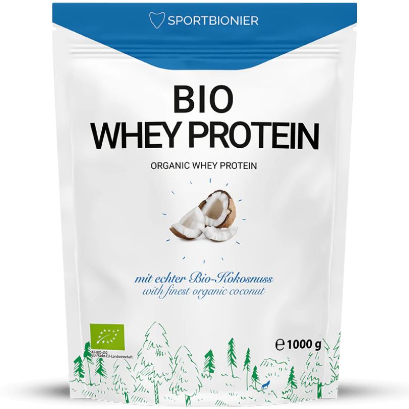 Sportbionier Bio Whey Protein Kokos 1000g VORTEILSPACKUNG