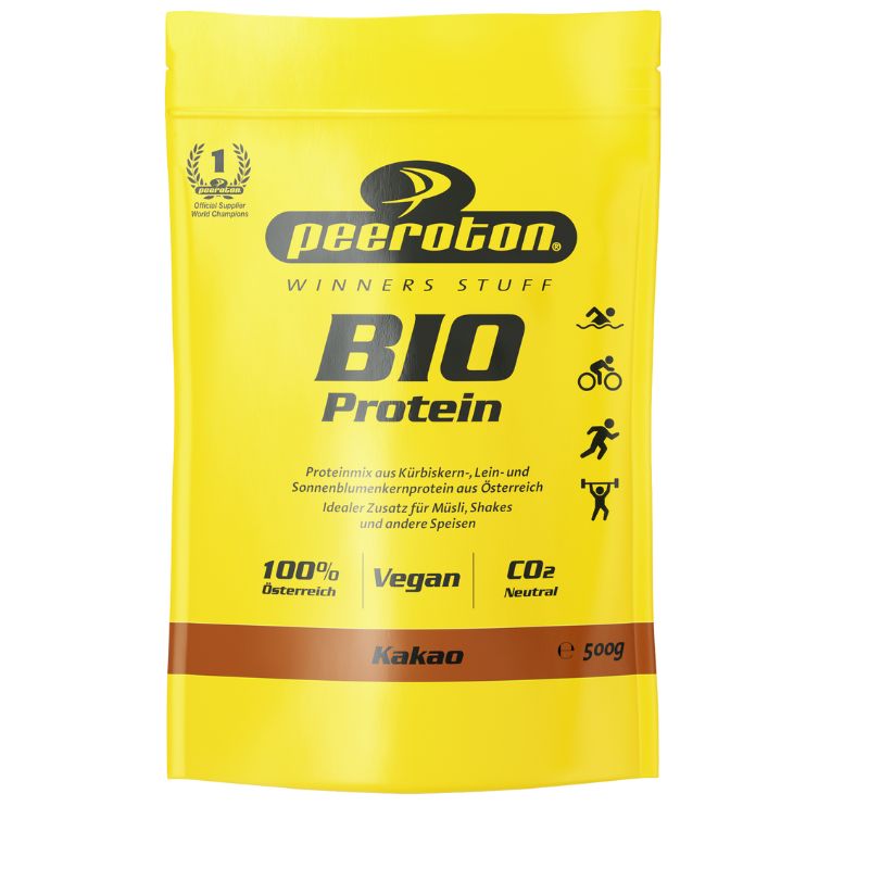 Peeroton BIO Vegan Protein Pulver 500g, Kakao // Einführungspreis!