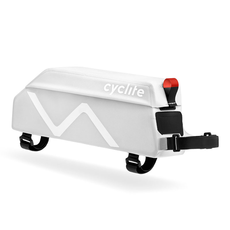 Cyclite Top Tube Bag Oberrohrtasche lightgrey // 1,1 Liter 