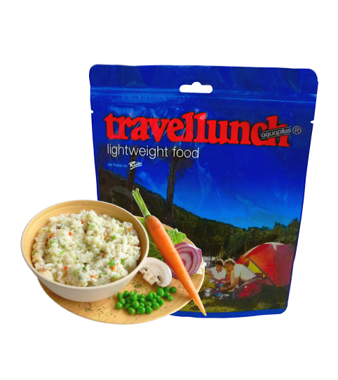 Travellunch - Lightweight Food - Bikepacking // Gemüserisotto - vegetarisch & glutenfrei 125g